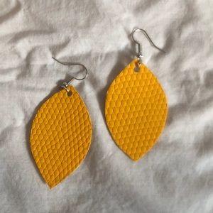 FREE WITH PURCHASE :) Yellow Earrings